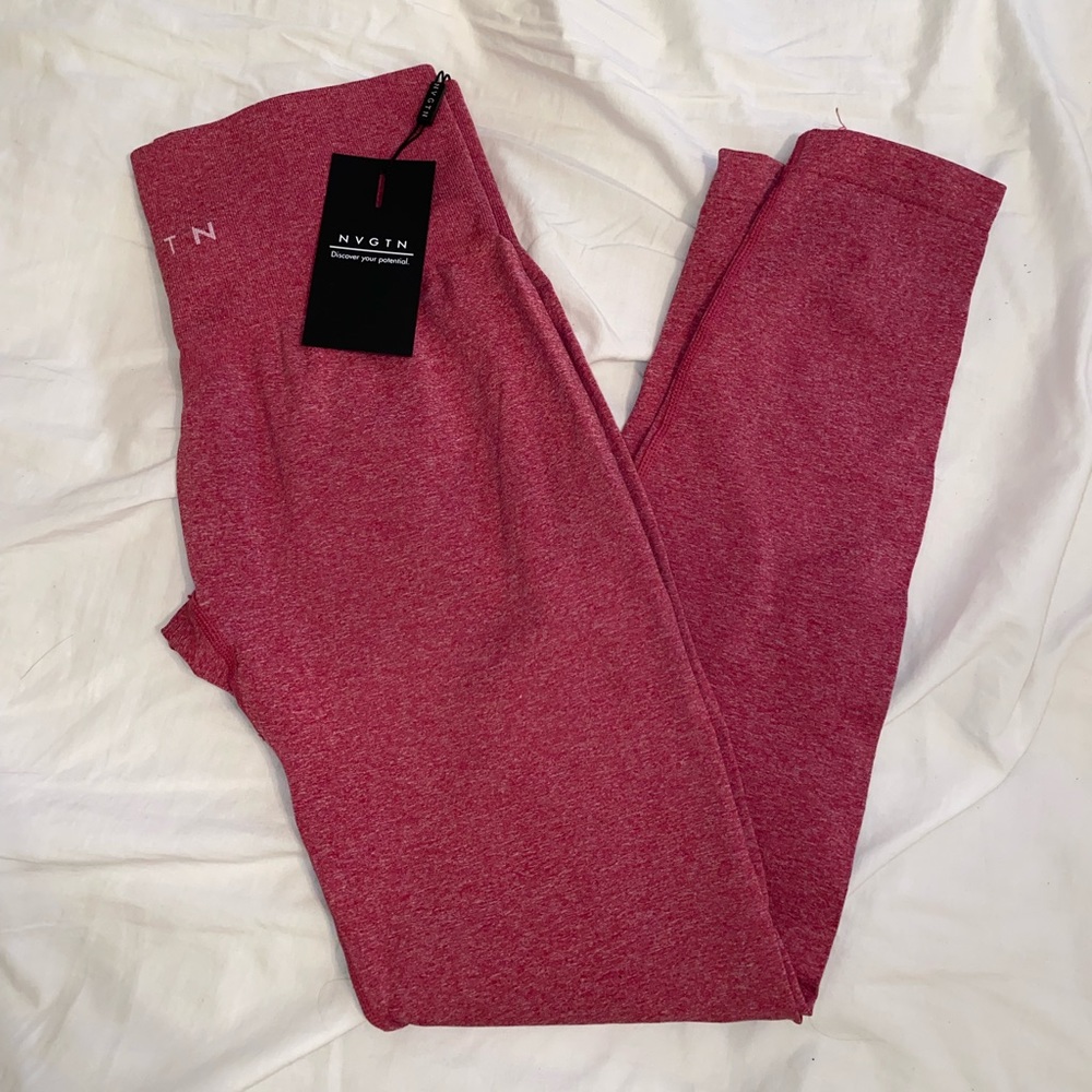 NVGTN High Rise Pink Leggings